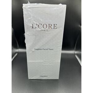 L'CORE PARIS SAPPHIRE FACIAL TONER FACE TONER 4OZ/120ML ORGANIC EXTRACT NEW